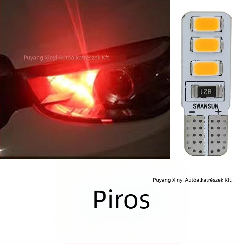 24V-os LED teherautó jelző- és rendszámvilág, plug-in, PC műanyag ház, univerzális