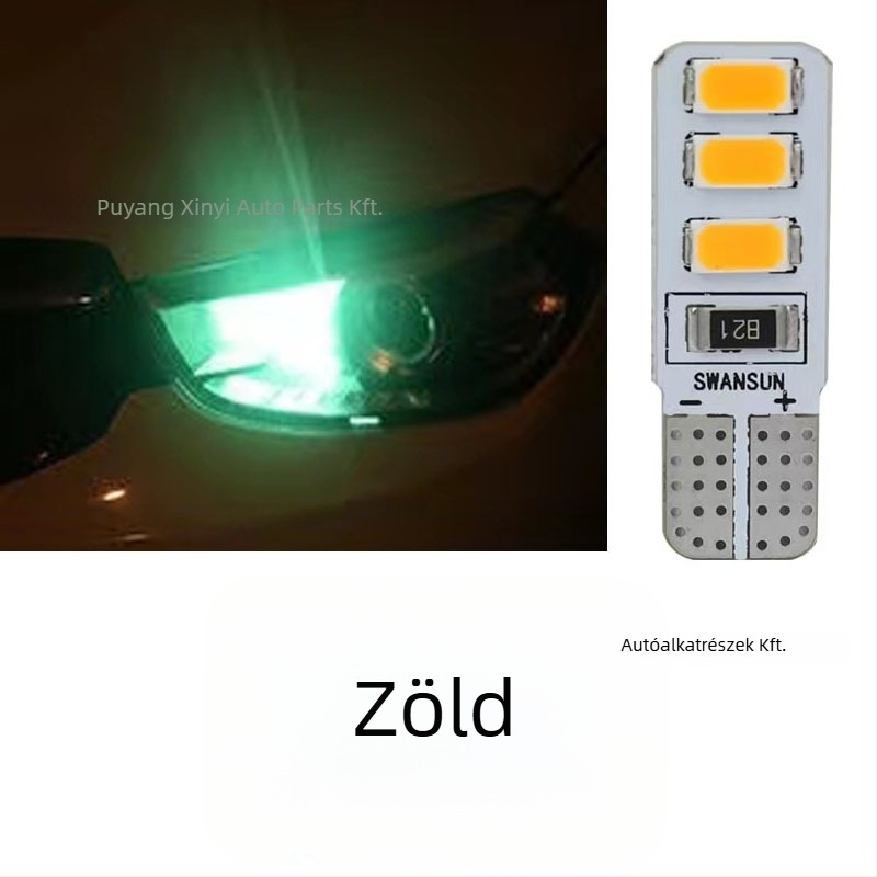 24V-os LED teherautó jelző- és rendszámvilág, plug-in, PC műanyag ház, univerzális