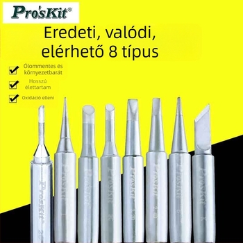 Forrasztóhegy, hegyes és patkó alakú, kompatibilis 936/938