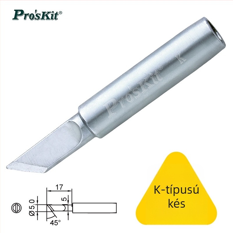 Forrasztóhegy, hegyes és patkó alakú, kompatibilis 936/938