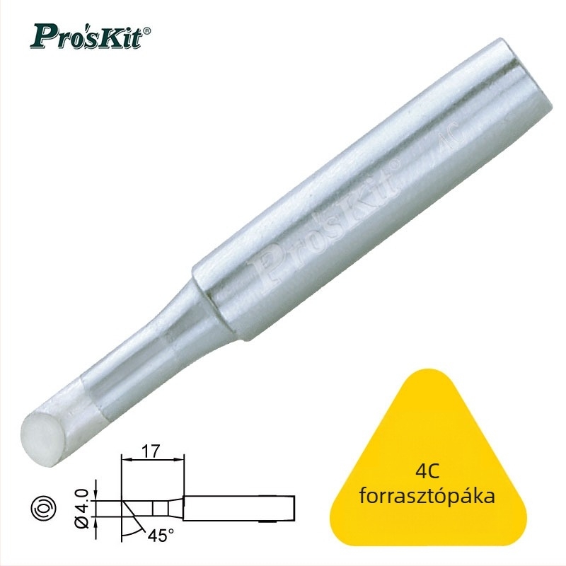 Forrasztóhegy, hegyes és patkó alakú, kompatibilis 936/938