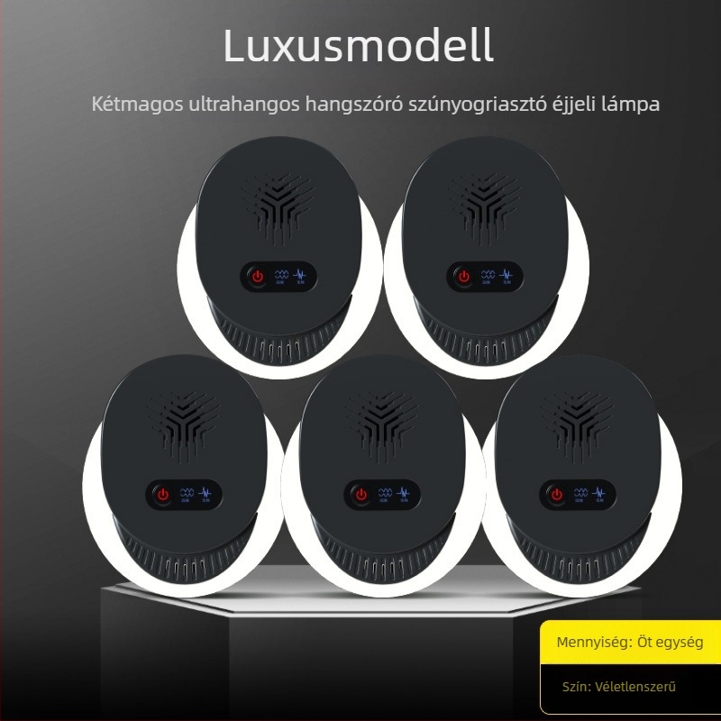 Beltéri ultrahangos szúnyogirtó lámpa fotokatalitikus technológiával, újratölthető, otthoni használatra – 2021 tavasz