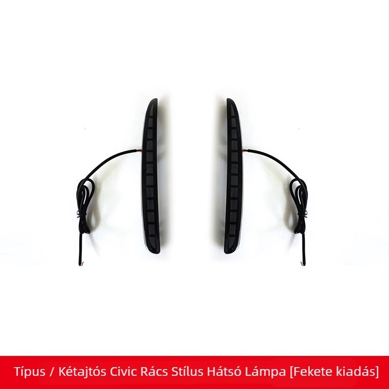 LED L-alakú nappali fények Civic hatchback tizedik generációhoz, 24W, TYPY márka