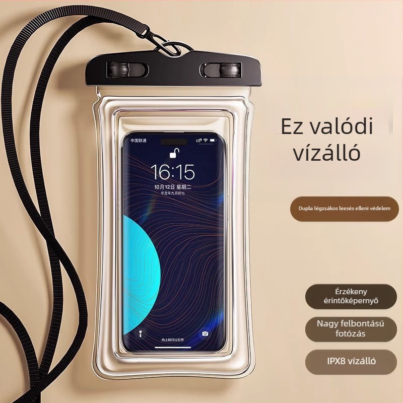 Úszó vízálló telefontok úszáshoz, merüléshez és vízi parkokhoz