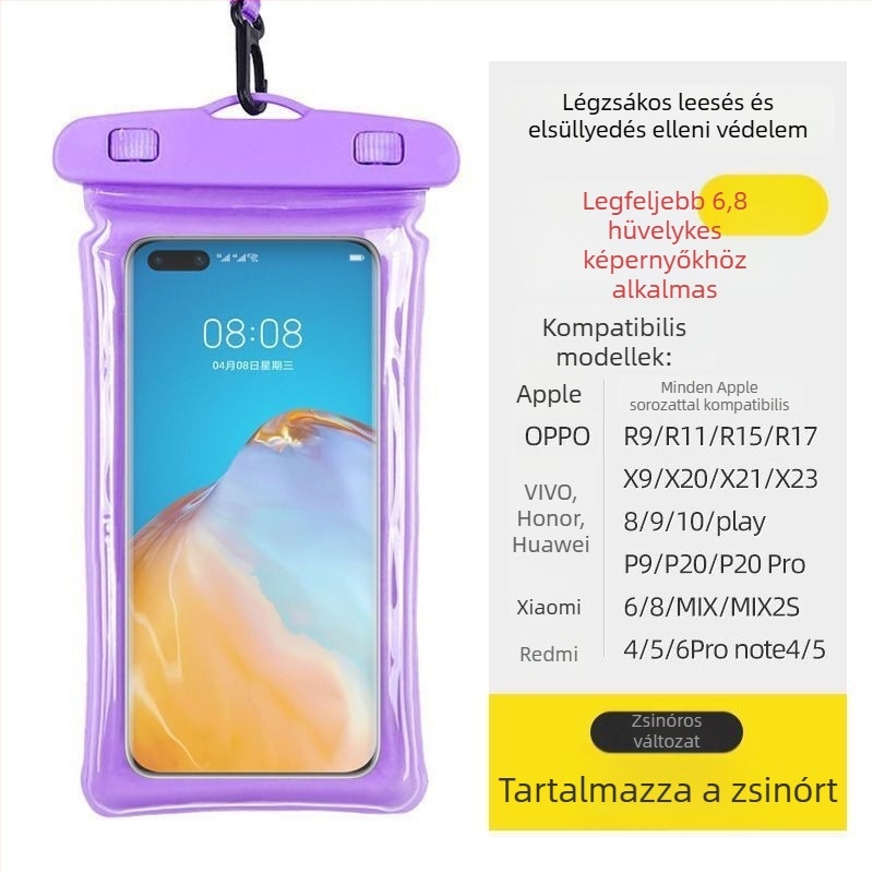 Úszó vízálló telefontok úszáshoz, merüléshez és vízi parkokhoz