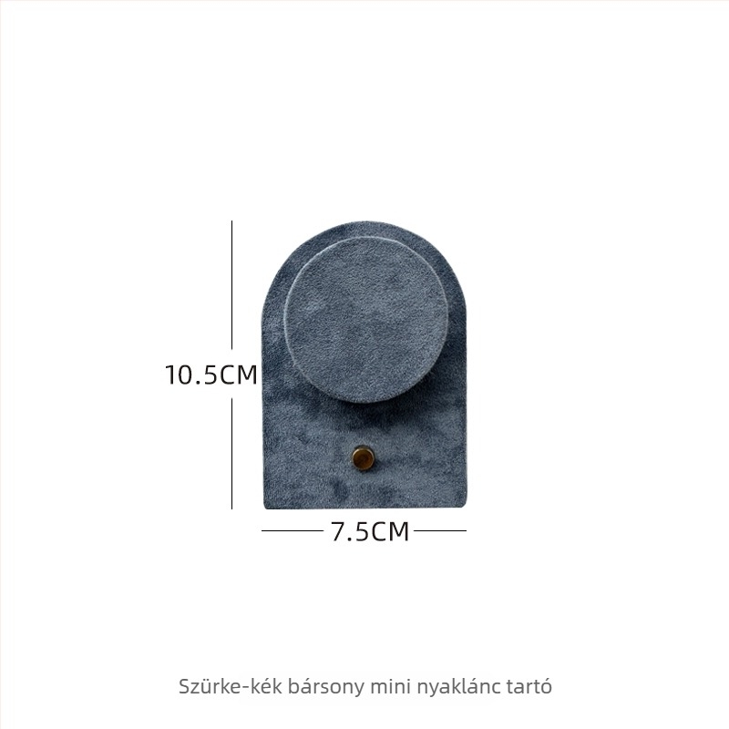 Ékszerállvány kettős rétegű, bőrből készült, gipsz burkolatú, injekciós öntéssel készült, művészi stílus
