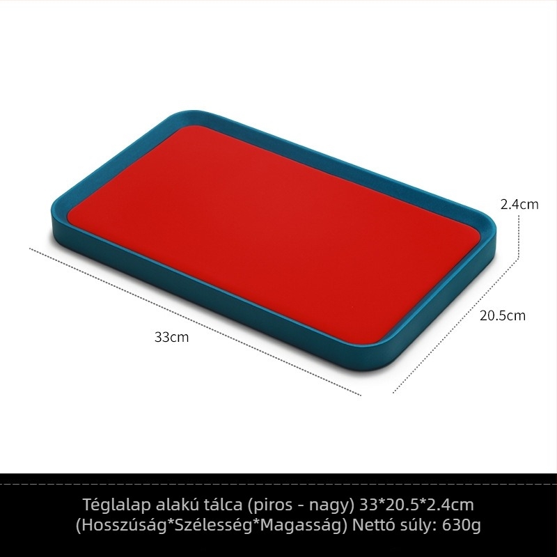 Egy darabos ékszerkijelző tálca, fa alapanyagú, bőr borítással, egy réteg, luxus stílus (Tavasz 2025)
