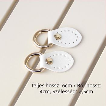 Táska hardver készlet – csat és oldalsó kampók DIY szövött táskákhoz, kézi varrással. Márka: Other; Anyag: Other; Mintázat: Other