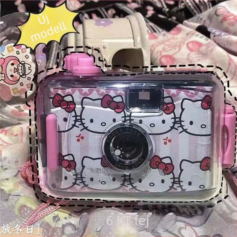 Analóg filmes kamera – nem Polaroid, retro stílus, ajándék Nőnapra