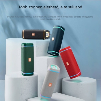 Kültéri vezeték nélküli Bluetooth hangszóró TF-kártya olvasóval, USB és 3,5 mm bemenettel, IPX7, 30W, BT 5.3