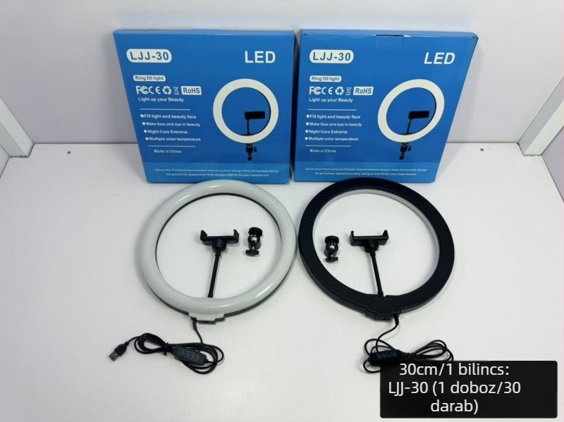 LED körlámpa élő közvetítéshez — töltőfény, modell LJJ, teljesítés ≤10W, 5V, testreszabható: Igen