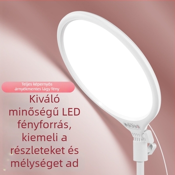 Élő közvetítéshez asztali világítás – szemvédő, lágy fény, 10–50W, 5V, 3 színhőmérséklet, NM-1