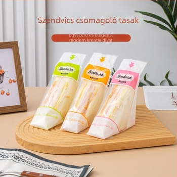 Szendvics csomagolózsák, átlátszó, általános célú élelmiszer-csomagolás, Yingcai Packaging