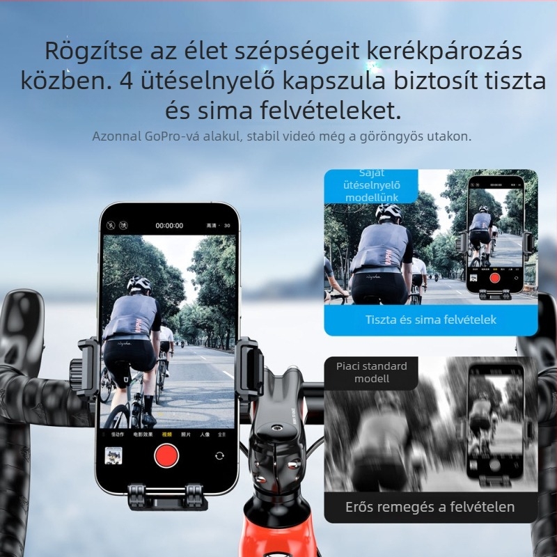Kerékpár tartó testreszabható opcióval, műanyag váz, általános stílus