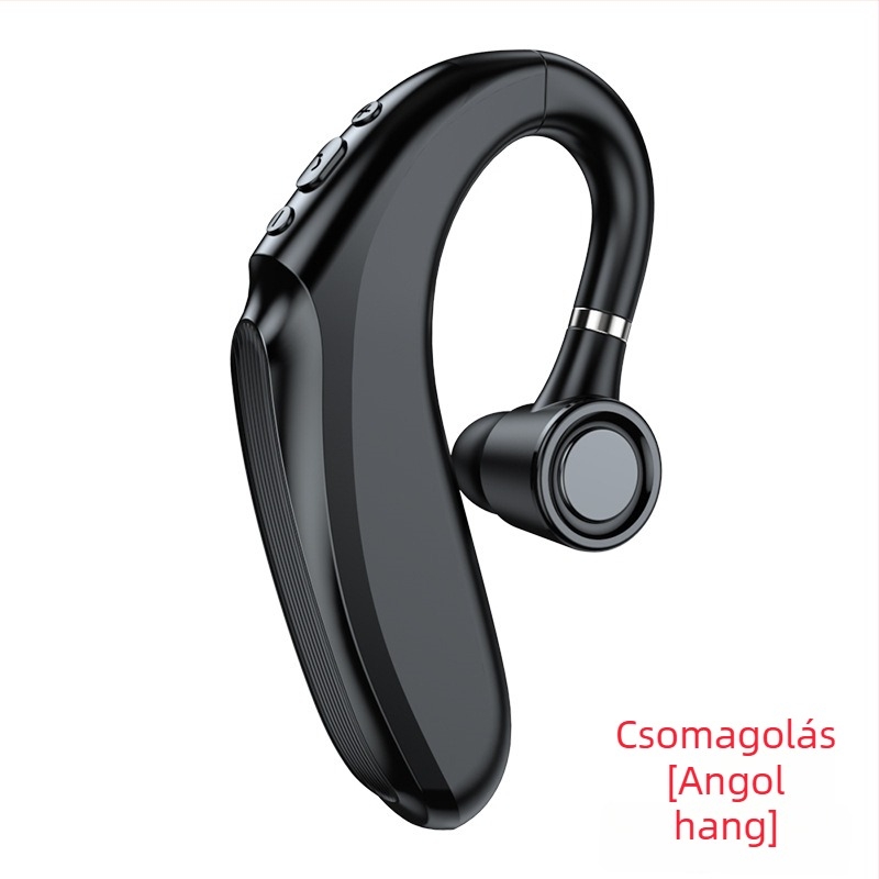 Q12 Bluetooth fülhallgató 5.0, basszus, mono fülbe akasztható kialakítás, vezeték nélküli autóhasználathoz, 10 m hatótáv, akár 15 óra üzemidő