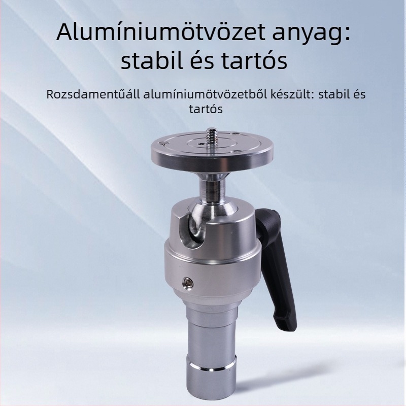 PTZ gimbál tartó mobiltelefonhoz - kézi háromtengelyes stabilizátor, univerzális ötvözet állvány