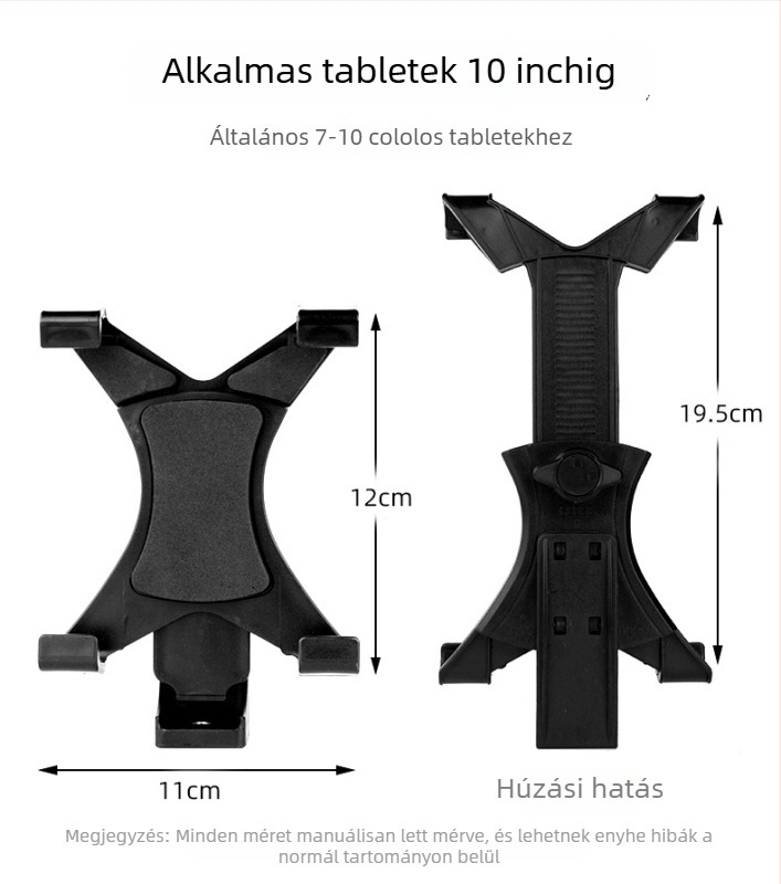 Kalio Tablet Clip - Összecsukható univerzális tabletatartó, kompatibil iPad/iPhone, 0,12 kg