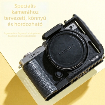 Yan Zuo YZ-079 Alumíniumötvözetű kamera test kiegészítő Panasonic S9-hez, teherbírás 6-10 kg