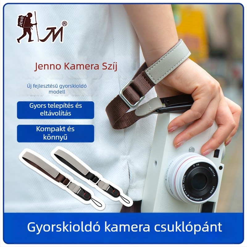 Gdii kamera csuklópánt gyorskioldóval Sony, Canon, Fujifilm, Nikon készülékekhez