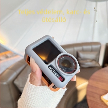 DJI Action 5 Pro védőtok, vízálló merülőtok, PC+TPU anyag, személyre szabható logó