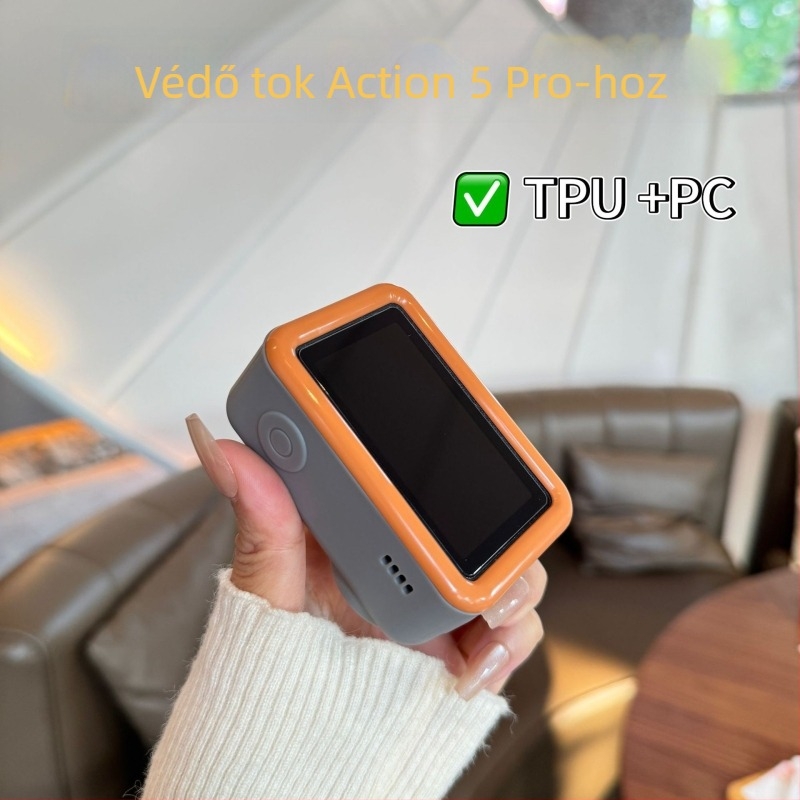 DJI Action 5 Pro védőtok, vízálló merülőtok, PC+TPU anyag, személyre szabható logó
