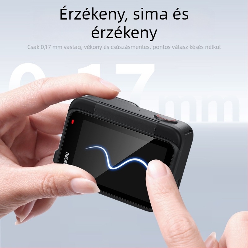 Insta360 AcePro2 képernyővédő — edzett üveg, AR antireflexiós bevonat