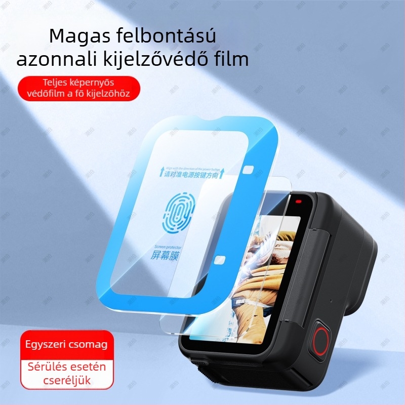 Insta360 AcePro2 képernyővédő — edzett üveg, AR antireflexiós bevonat