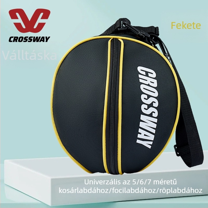 CROSSWAY Oxford vászon kosárlabda táska személyre szabható logóval, kültéri edzéshez hátizsák