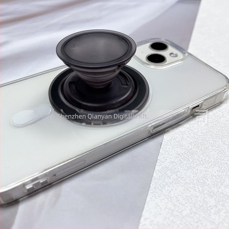 Szedhető mágneses mobiltartó – snap-on, ABS/TPU mágneses anyag, asztali videó tanuláshoz