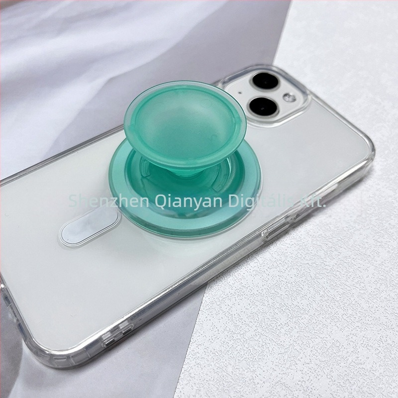 Szedhető mágneses mobiltartó – snap-on, ABS/TPU mágneses anyag, asztali videó tanuláshoz