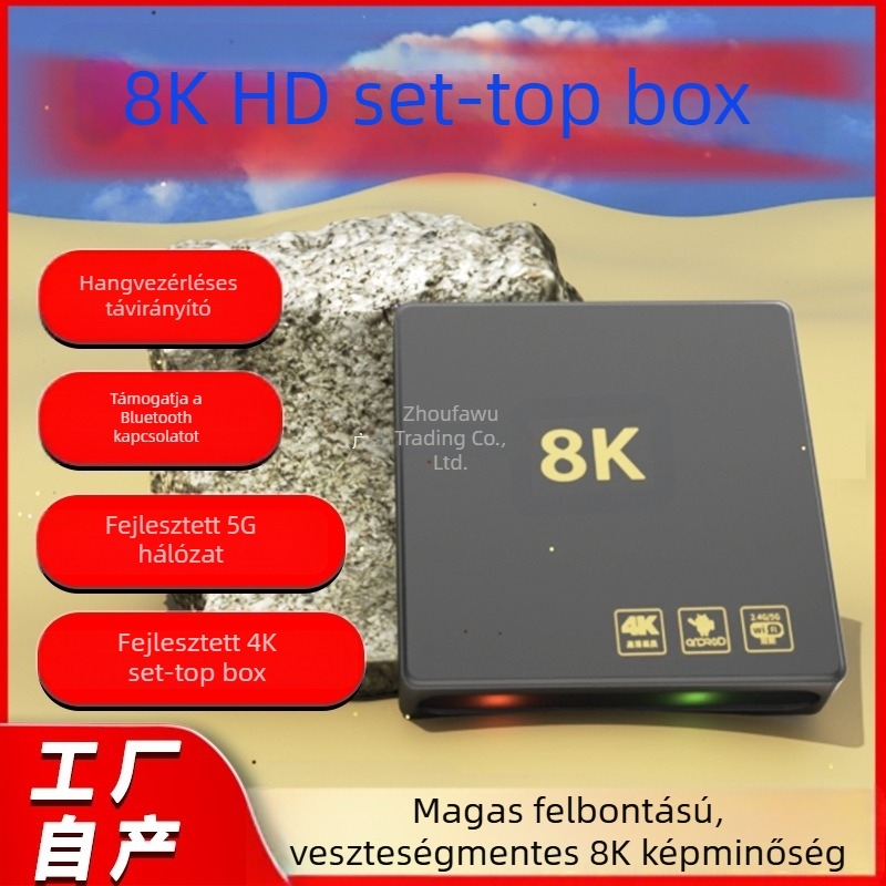 HD set-top box WiFi-vel, 128MB RAM, 480p kimenet