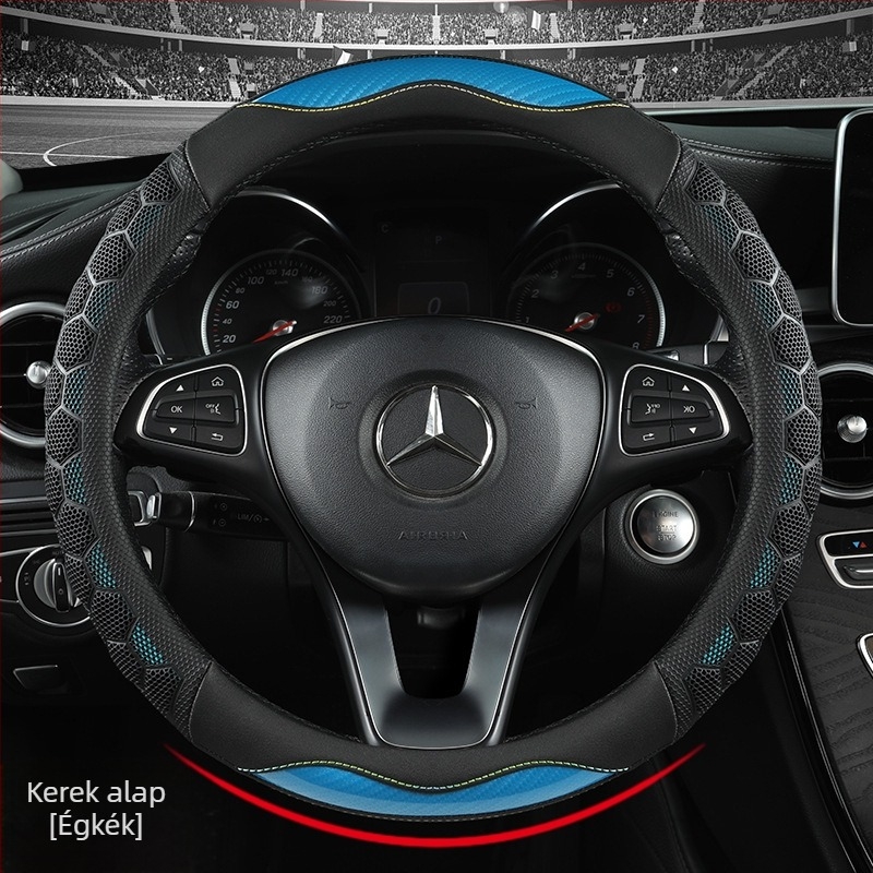Kaba Driver szilikon csúszásmentes kormánykerékvédő, 38 cm, univerzális, sportos stílus