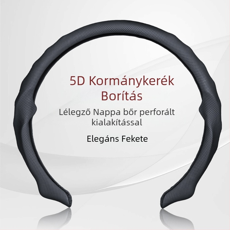 Sportos velúr kormányhuzat, univerzális illesztés, minden évszakban