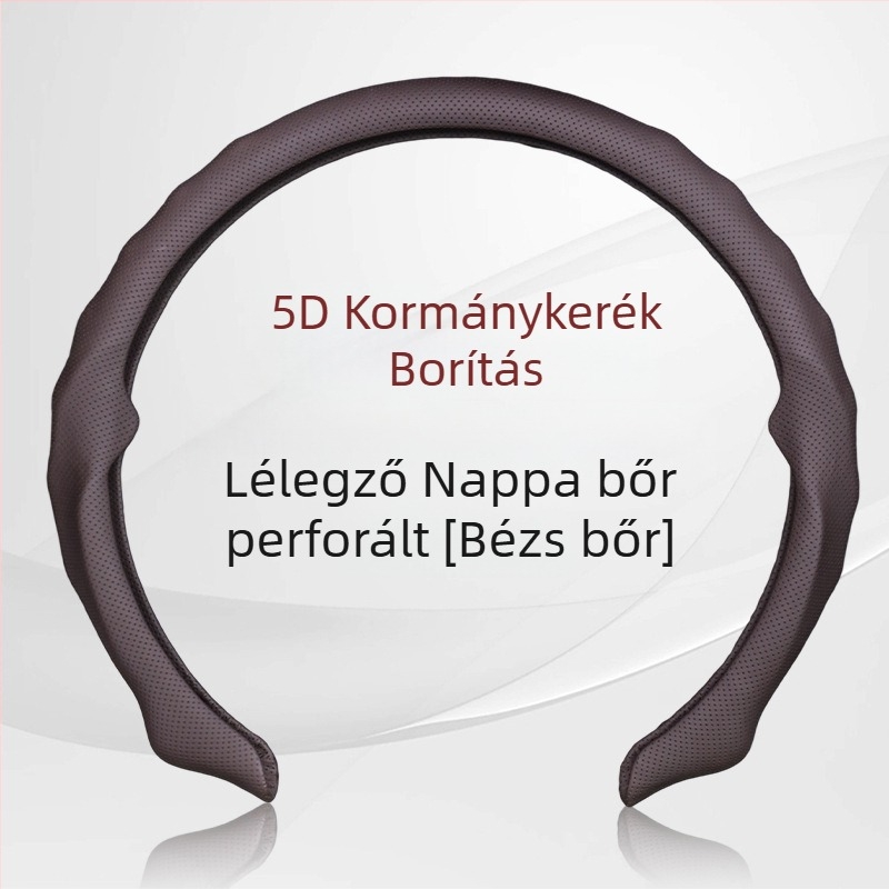 Sportos velúr kormányhuzat, univerzális illesztés, minden évszakban