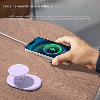 Snap-on mágneses asztali telefon-tartó MagSafe XH2402, 3339-es sorozat, PC anyag