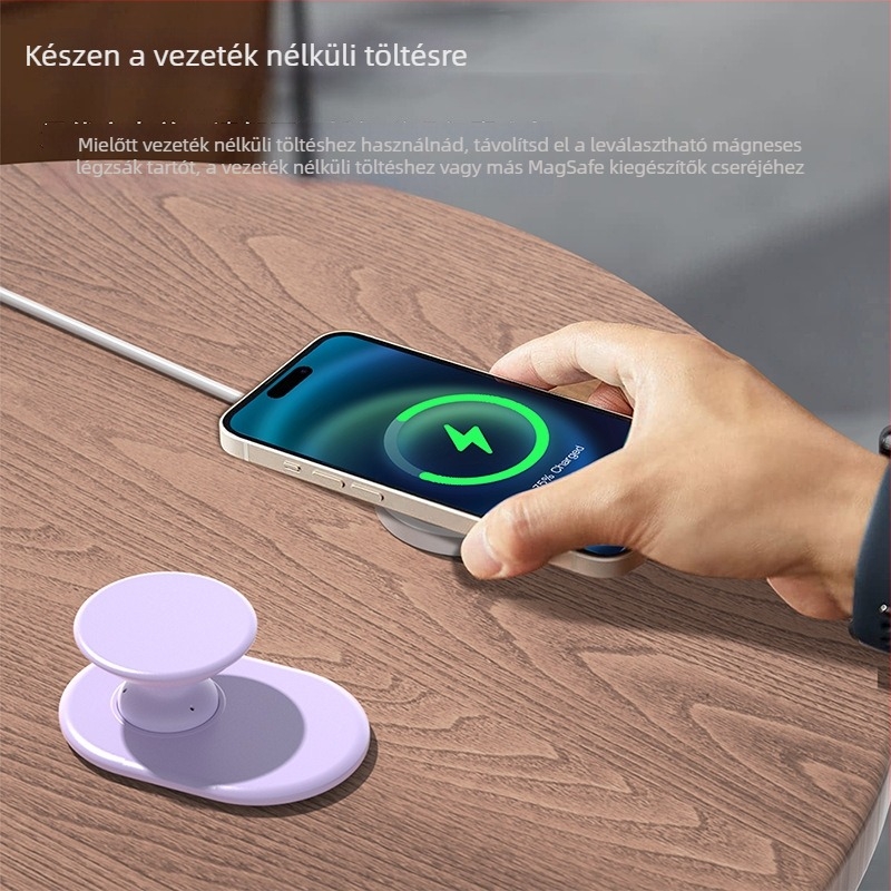 Snap-on mágneses asztali telefon-tartó MagSafe XH2402, 3339-es sorozat, PC anyag