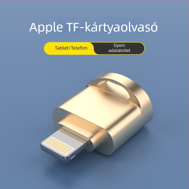 Mini fém kártyaolvasó Type-C, gyors OTG 3.0 TF memóriakártya adapter, Huawei Android kompatibilis