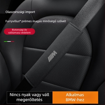 Van Gogh BMW velúr övvállvédő párna 1/3/5/7 sorozat és X3/X2 modellgekhez, 200 g, logónyomás elérhető