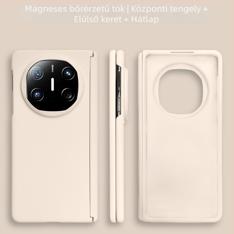 Huawei Mate X6 összecsukható telefontok — prémium matt felület, Mate X5 gyűjtőkiadás középső csuklópánttal