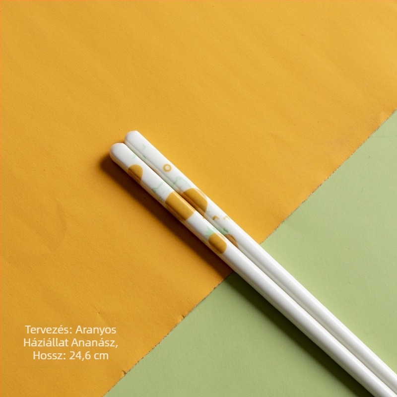 Kerámia chopsticks karikatúra mintával, friss és aranyos stílus, első osztályú minőség