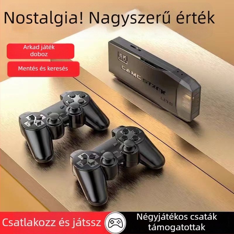 Light Gun vezérlő 4GB RAM, HDMI 2.0, vintage arcade stílus