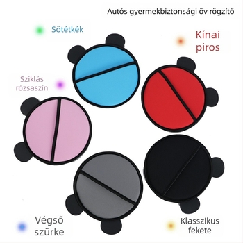 Többfunkciós gyermekautós biztonsági öv tartó, nyakvédővel