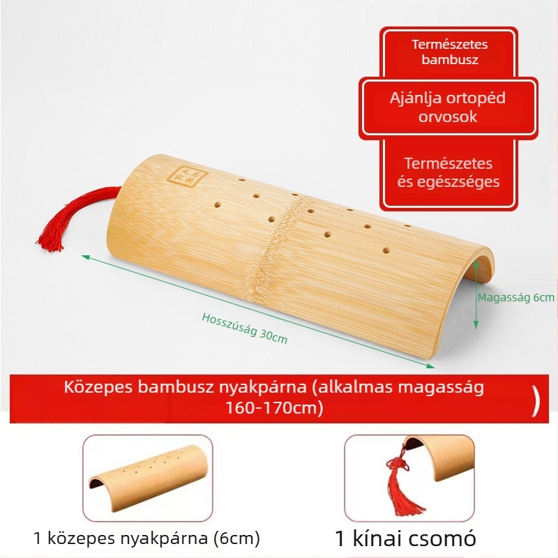 U alakú nyaki párna bambuszszén rost töltettel, 0,5–1,0 kg, univerzális használat, modern minimál stílus
