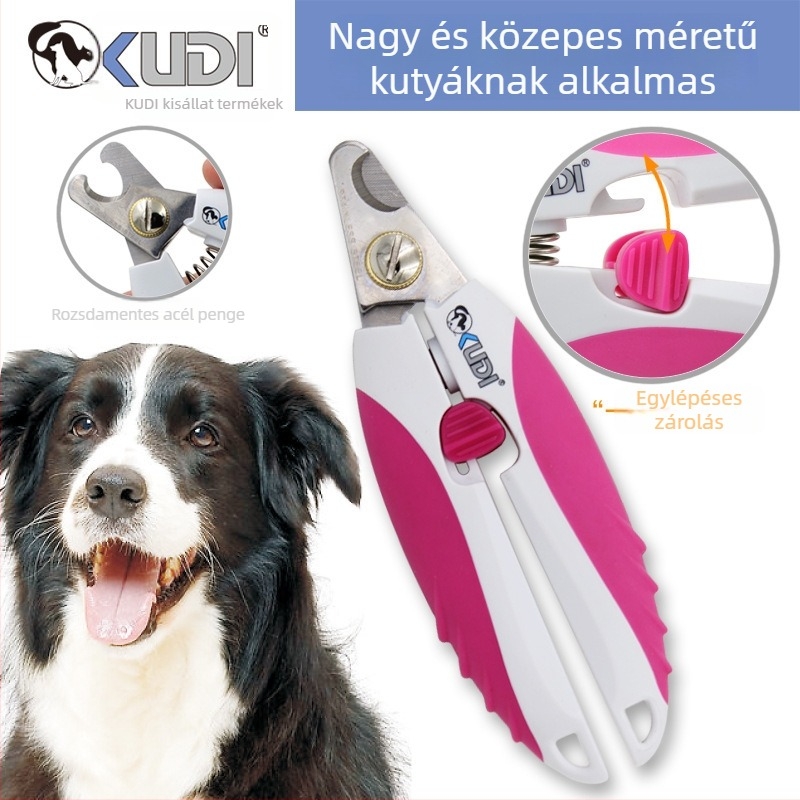 Cooldy Kutya körömvágó olló, rozsdamentes acél