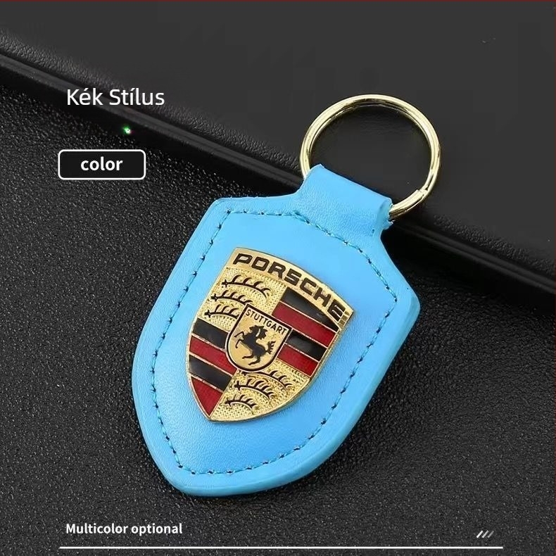 Porsche kulcs tok Cayenne, Macan és Panamera modellekhez – pajzs embléma és kulcslogó