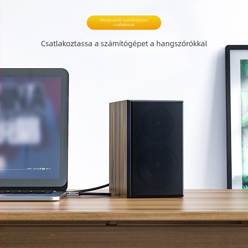 3,5 mm-es audió hosszabbító kábel, férfi–női csatlakozó, Biaz Y8, 20 g, 2023. május