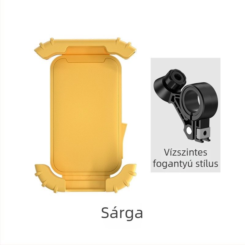 Motorkerékpárhoz tartozó telefon-tartó navigációs tartóval, ütésálló ötvözet, testreszabható márkajelzés