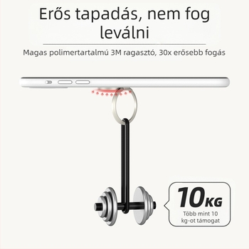 Telefon tartó gyűrűvel - modell Liquid silicone ring buckle, anyag ötvözet, testreszabható, általános kompatibilitás