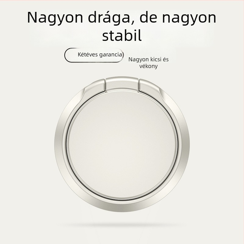 Telefon tartó gyűrűvel - modell Liquid silicone ring buckle, anyag ötvözet, testreszabható, általános kompatibilitás