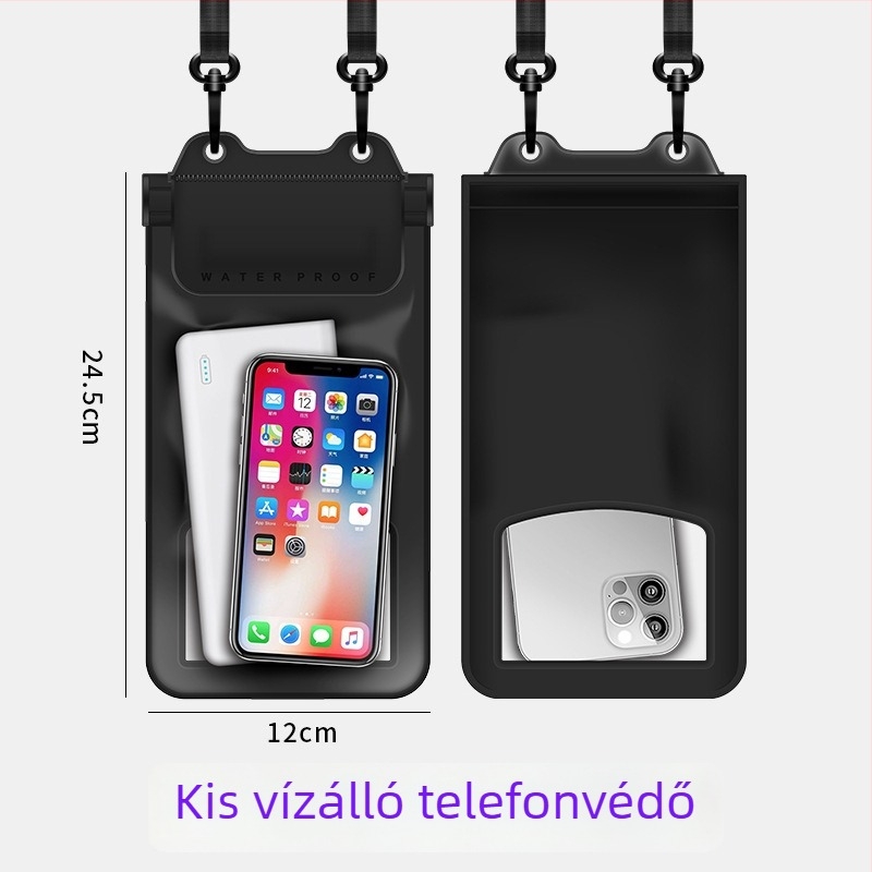 Vízálló telefonos táska kerékpárosoknak, TPU anyag, érintőképernyő-kompatibilis, logónyomás, testreszabható feldolgozás